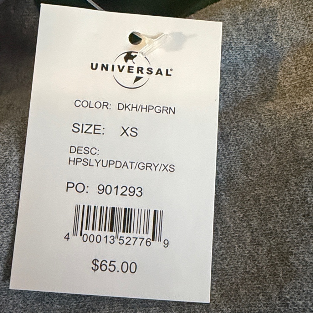 Harry Potter Slytherin Sweatshirt | Universal Wizarding World (Size: XS) New! - Picture 9 of 9